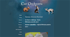 Desktop Screenshot of cat-orchestra.com